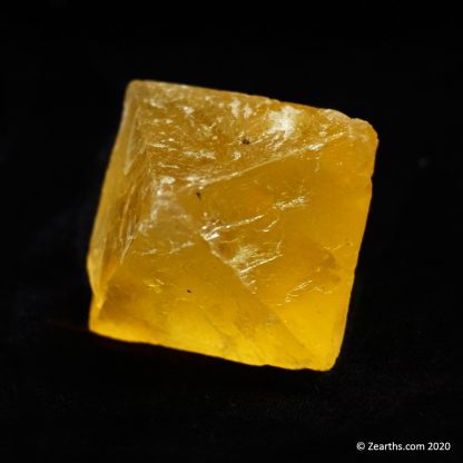 Yellow Fluorite Cleaved Octahedron from Cave-in-Rock
