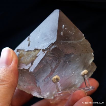 Octahedral Smoky Fluorite from Huanggang Mine