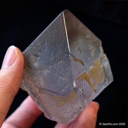 Octahedral Smoky Fluorite from Huanggang Mine