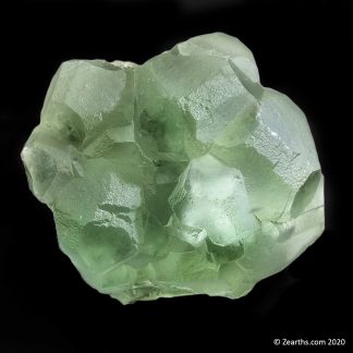 Huge Green Fluorite Cluster from Xianghualing