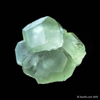 Green Fluorite Cluster from Xiayang Mine