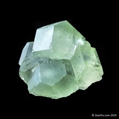 Green Fluorite Cluster from Xiayang Mine