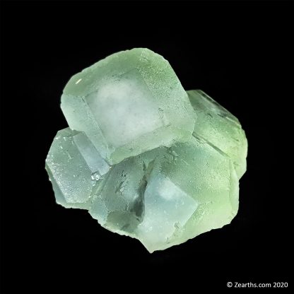 Green Fluorite Cluster from Xiayang Mine