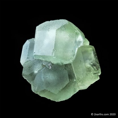 Green Fluorite Cluster from Xiayang Mine