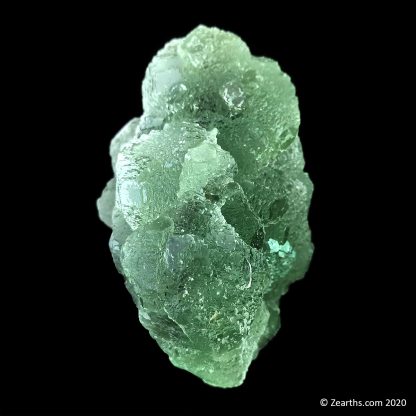 Quartz Covering Green Fluorite from Xiefang Mine