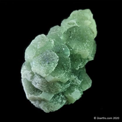 Quartz Covering Green Fluorite from Xiefang Mine