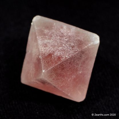 Pink Fluorite Octahedron from Huanggang Mine