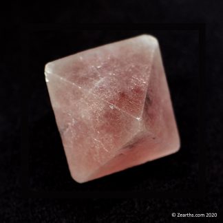 Pink Fluorite Octahedron from Huanggang Mine