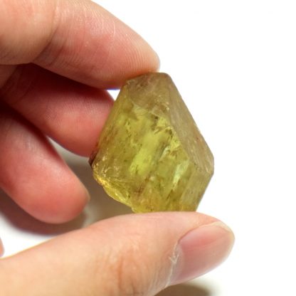 Gemmy Terminated Yellow Apatite Crystal from Durango, Mexico