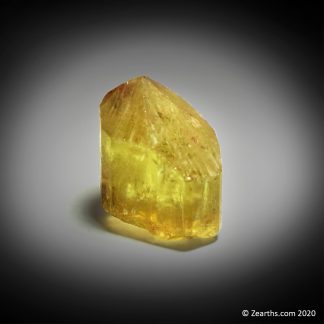 Gemmy Terminated Yellow Apatite Crystal from Durango, Mexico