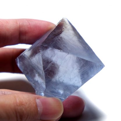 Water-Clear Blue Fluorite Octahedron from Cave-in-Rock, Illinois, USA