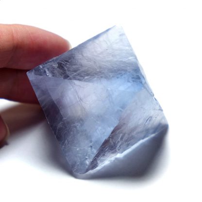 Water-Clear Blue Fluorite Octahedron from Cave-in-Rock, Illinois, USA