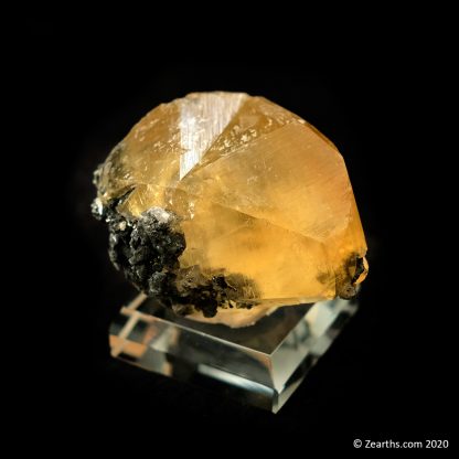 Golden Calcite Twin from Nandan