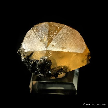 Golden Calcite Twin from Nandan