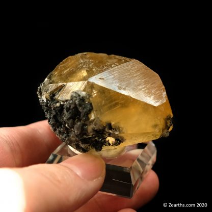 Golden Calcite Twin from Nandan