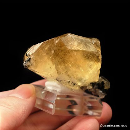 Golden Calcite Twin from Nandan