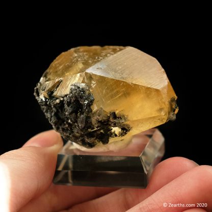 Golden Calcite Twin from Nandan