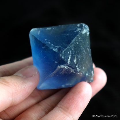 Blue Fluorite Octahedron from New Mexico