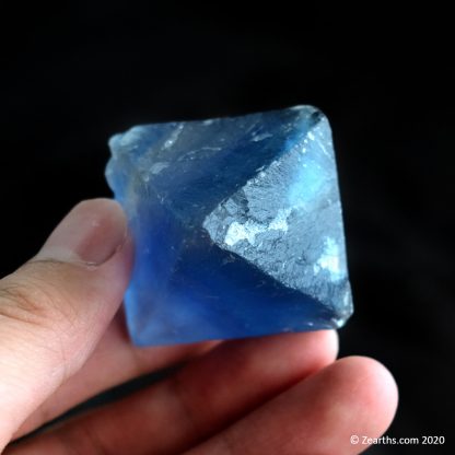 Blue Fluorite Octahedron from New Mexico