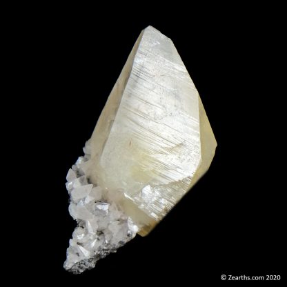 Realgar in Calcite from Shimen Mine, Hunan, China