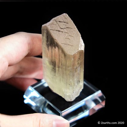 Yellow Green Kunzite Spodumene Triphane from Afghanistan