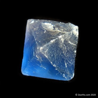 Blue Fluorite Octahedron from New Mexico