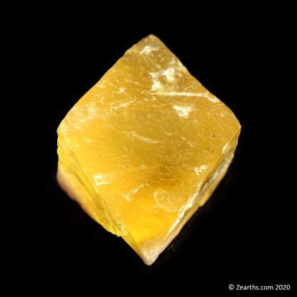 Yellow Fluorite Cleaved Octahedron from Cave-in-Rock