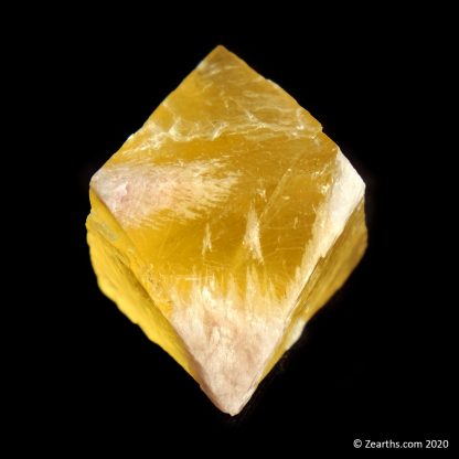 Yellow Fluorite Cleaved Octahedron from Cave-in-Rock