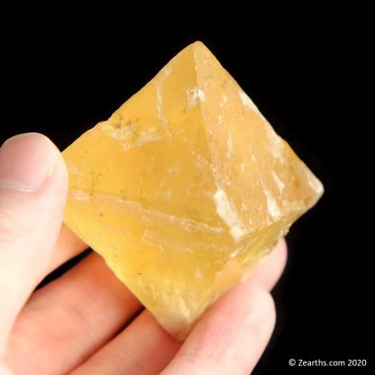 Yellow Fluorite Cleaved Octahedron from Cave-in-Rock
