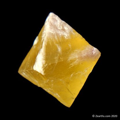 Yellow Fluorite Cleaved Octahedron from Cave-in-Rock