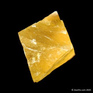 Yellow Fluorite Cleaved Octahedron from Cave-in-Rock