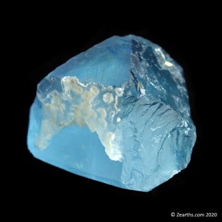 Irradiated Cleaved Blue Fluorite from Hunan, China