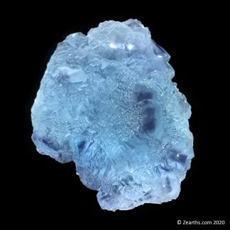Blue Fluorite from Yaogangxian Mine