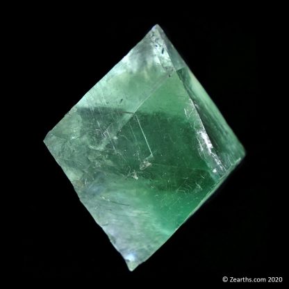 Green Fluorite Octahedron from Riemvasmaak, South Africa