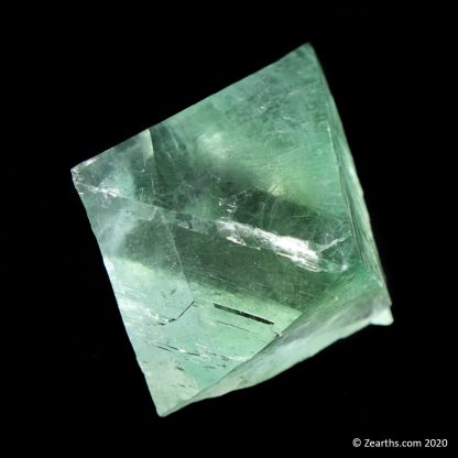 Green Fluorite Octahedron from Riemvasmaak, South Africa