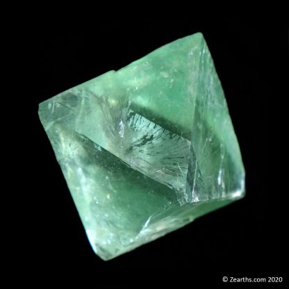 Green Fluorite Octahedron from Riemvasmaak, South Africa