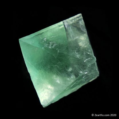 Green Fluorite Octahedron from Riemvasmaak, South Africa