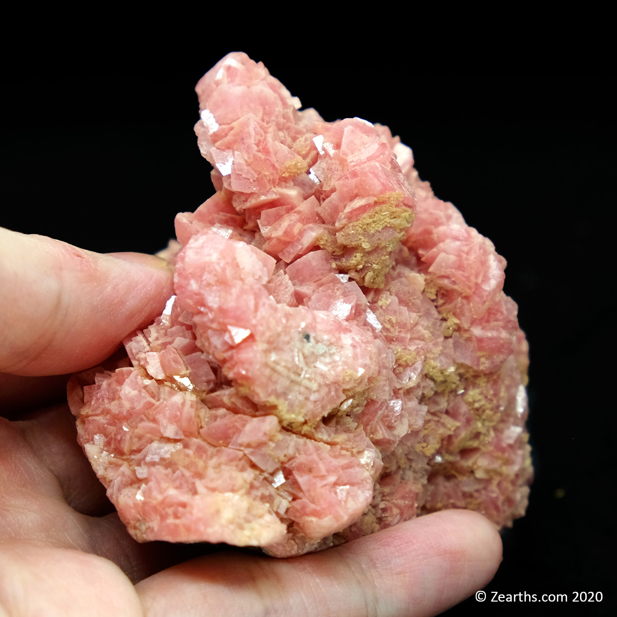 DSCF3767 Rhodochrosite Crystals from Santa Rita Mine, Peru