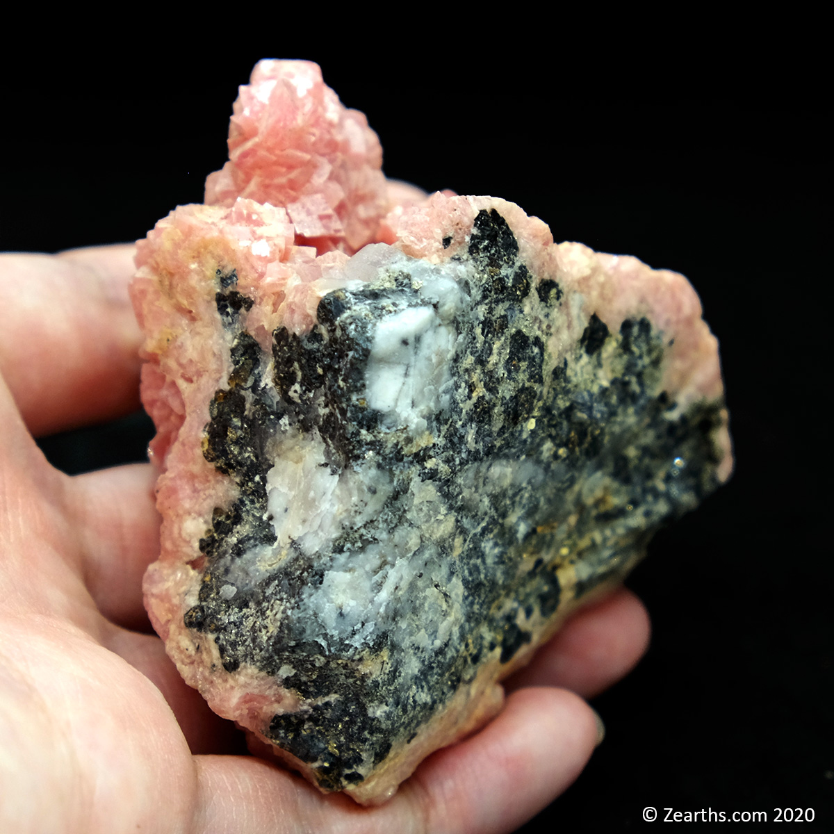 DSCF3785 Rhodochrosite Crystals from Santa Rita Mine, Peru