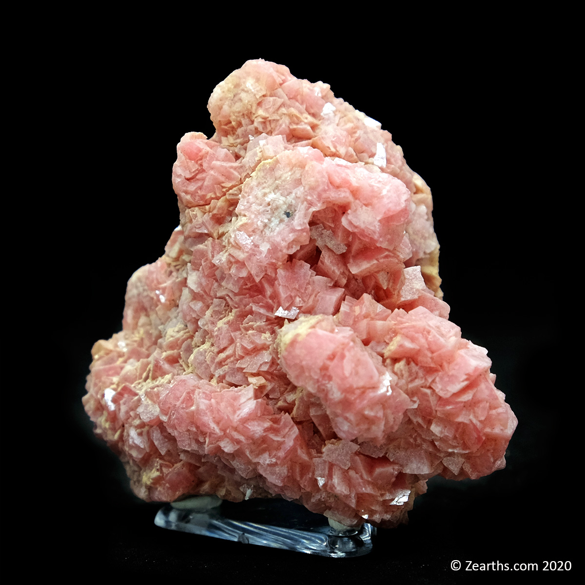 DSCF3808 Rhodochrosite Crystals from Santa Rita Mine, Peru