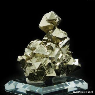 Pyrite Cluster Floater from Huanzala Mine, Peru