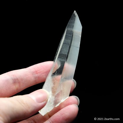 Lemurian Quartz Crystal Point from Minas Gerais, Brazil