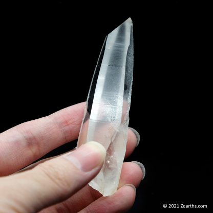 Lemurian Quartz Crystal Point from Minas Gerais, Brazil