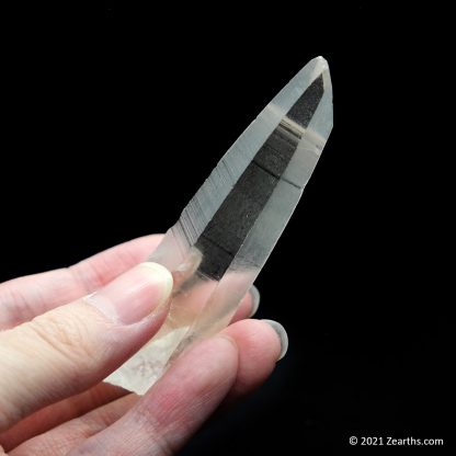 Lemurian Quartz Crystal Point from Minas Gerais, Brazil