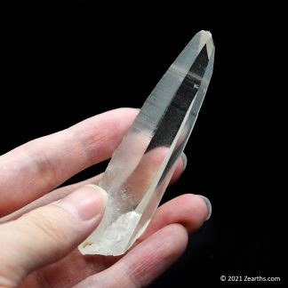 Lemurian Quartz Crystal Point from Minas Gerais, Brazil