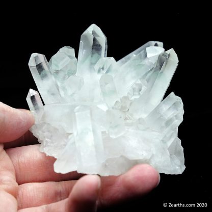 Quartz Cluster with Green Fuchsite Phantoms from Itremo, Madagascar