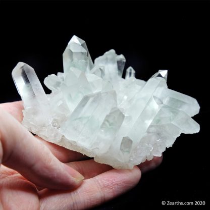 Quartz Cluster with Green Fuchsite Phantoms from Itremo, Madagascar