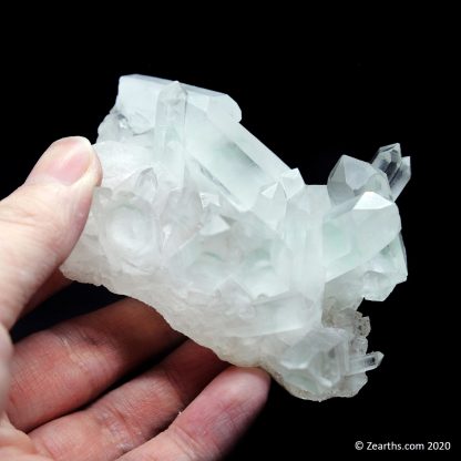 Quartz Cluster with Green Fuchsite Phantoms from Itremo, Madagascar