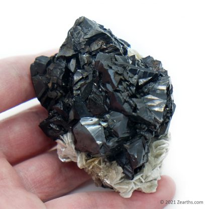 Cassiterite Crystals from Mt. Xuebaoding, Sichuan, China