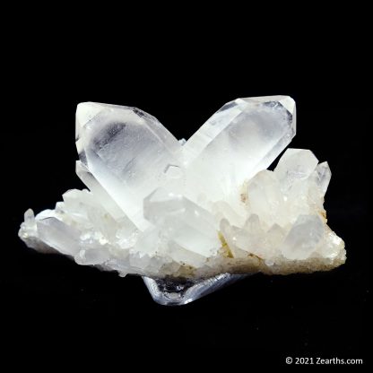 Quartz Japan-Law Twin with White Phantoms from Itremo, Madagascar